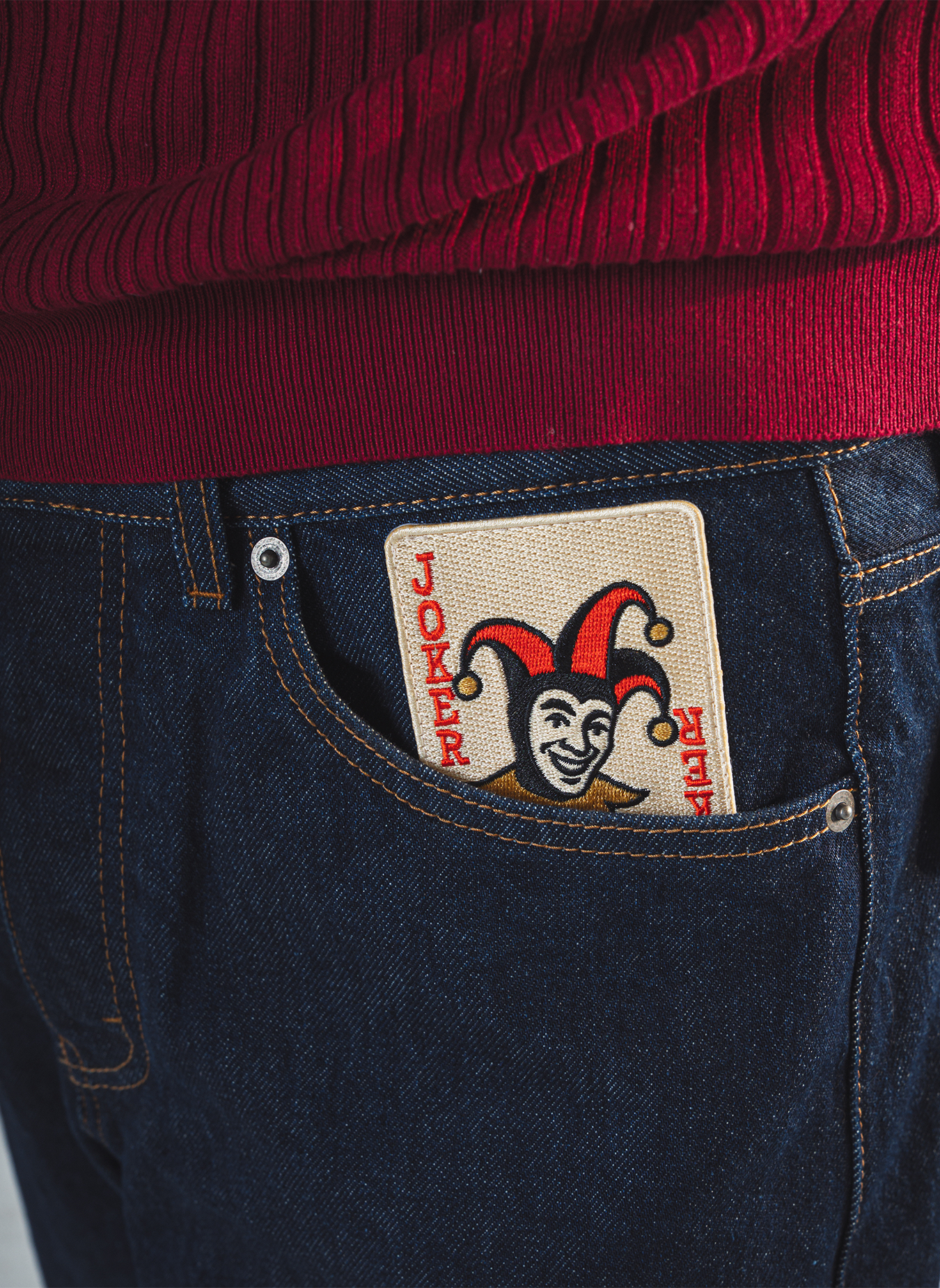 MNVS/02 - 'Casino' Faded Jeans